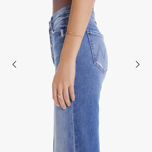 MOTHER The Pixie Roller Ankle Fray Jeans - Picture 4 of 5